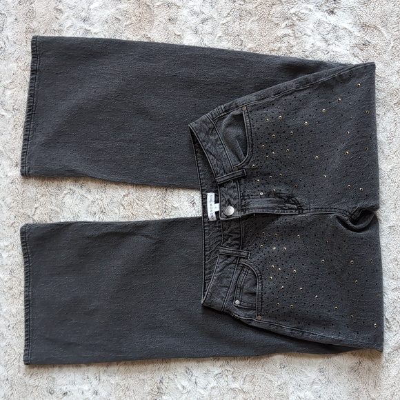 And Now This Mid-Rise Embellished Gray Jeans - Picture 5 of 8